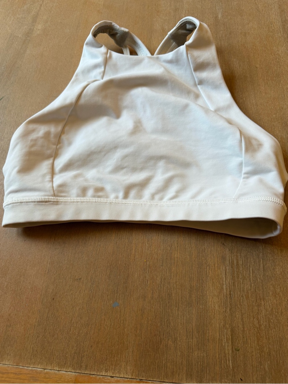 lululemon athletica White High-Neck Sports Bra